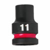 Milwaukee Krafthylsa 1/2" SHW STD Kort 11MM