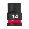 Milwaukee Krafthylsa 1/2" SHW STD Kort 14MM