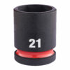 Milwaukee Krafthylsa 1/2" SHW STD Kort 21MM