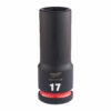 Milwaukee Krafthylsa 1/2" SHW STD Lång 17MM