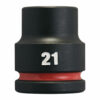 Milwaukee Krafthylsa 3/4" SHW STD Kort 21MM