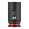 Milwaukee Krafthylsa 3/4" SHW STD Lång 32MM