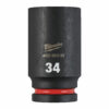 Milwaukee Krafthylsa 3/4" SHW STD Lång 34MM