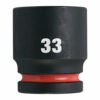 Milwaukee Krafthylsa 3/4" SHW STD Kort 33MM