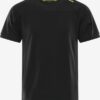 Fristads funktions-t-shirt 7554 GPIN i svart med neongula detaljer.