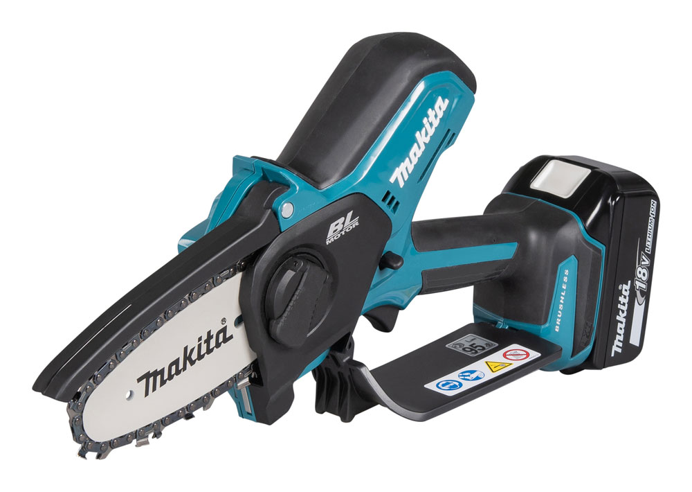 Makita DUC101Z grensåg utan batteri med 100 mm svärd och ergonomiskt grepp
