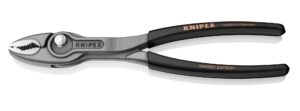 KNIPEX TwinGrip Limited Edition tång 200 mm med svarta grepp och grå ytbehandling