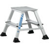 ZARGES XLstep P 40101 arbetsplattform 49 cm med glidskydd