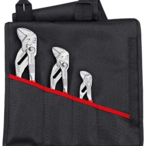 KNIPEX 00 19 55 S6 rulletui tångnyckelsats 3-delar