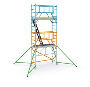 ZARGES PaxTower S-PLUS stödbenspaket grönt