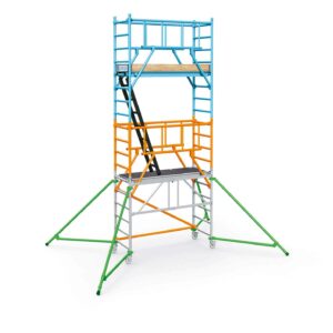 ZARGES PaxTower S-PLUS stödbenspaket grönt