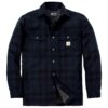 Carhartt flannel sherpa jacket Navy
