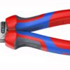 Knipex spetsig kombinationstång 185 mm med flerkomponents handtag och greppzon