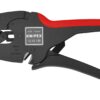 Knipex MultiStrip 10 automatisk avmantlingsstång med kabelfäste och soft-grip-handtag