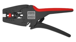 Knipex MultiStrip 10 automatisk avmantlingsstång med kabelfäste och soft-grip-handtag
