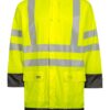 Lyngsoe Hi-Vis regnjacka 100 cm lång