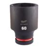 Milwaukee Krafthylsa 1" SHW Lång 60MM