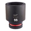 Milwaukee Krafthylsa 1" SHW Lång 55MM