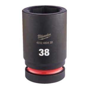 Milwaukee Krafthylsa 1" SHW Lång 38MM