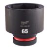 Milwaukee Krafthylsa 1" SHW STD Kort 65MM