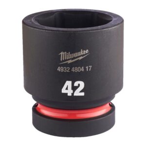 Milwaukee Krafthylsa 1" SHW STD Kort 42MM