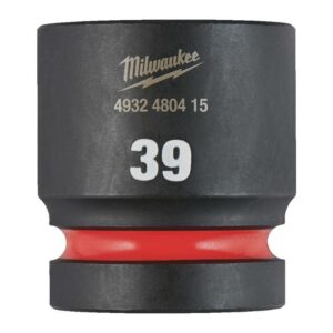 Milwaukee Krafthylsa 1" SHW STD Kort 39MM