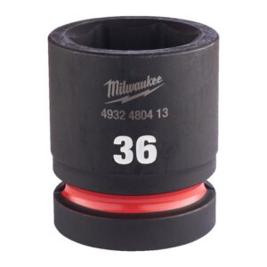 Milwaukee Krafthylsa 1" SHW STD Kort 36MM