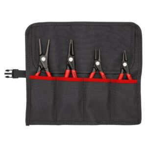 KNIPEX 00 19 57 tångset för circlips i fodral – 4 delar