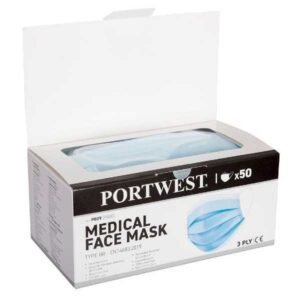 Munskydd typ IIR Portwest 50 Pack