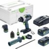 Festool Skruvdragare QUADRIVE TDC 18/4 5,2/4,0 I-Set