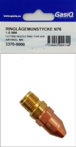 GASIQ Ringlågemunstycke N76 1-5mm