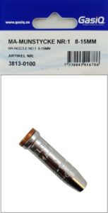 GASIQ MA-munstycke N76 Ac 8-15mm