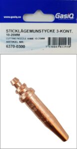 GASIQ 3-kontätande Sticklågemunstycke S80 Ac 10-25mm