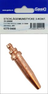 GASIQ 3-kontätande Sticklågemunstycke S80 Ac 25-50mm