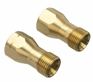 GASIQ Backventilsats N76/S80 Ac/Ox G3/8" x G3/8"L