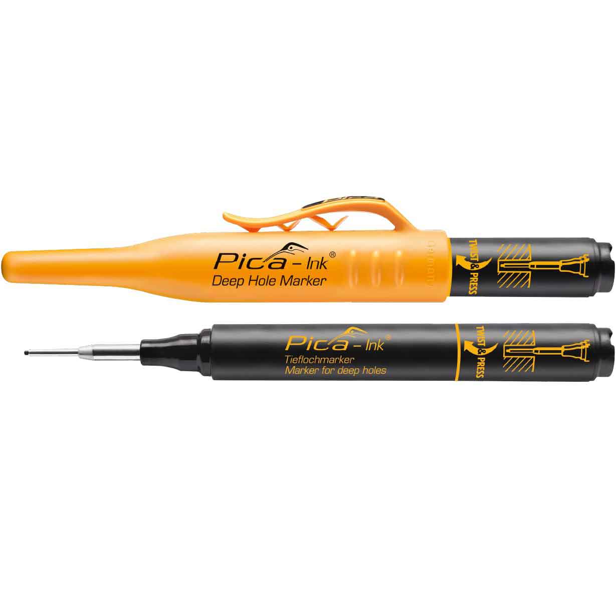 51pCVtxM1JL Djuphålsmärkpenna Pica Svart