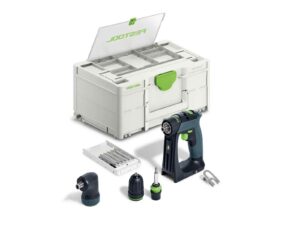 Festool CXS 18-Basic Set 18 V kompakt skruvdragare – proffsmodell
