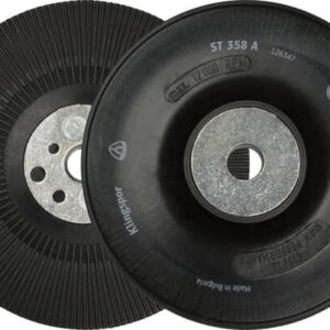 Klingspor Stödrondell ST358A Gänga M14 Räfflad 125mm