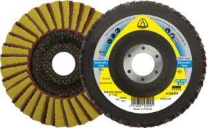 Klingspor Lamellslipskiva SMT 850 Kombi Medium Välvd K80 125x22,23mm