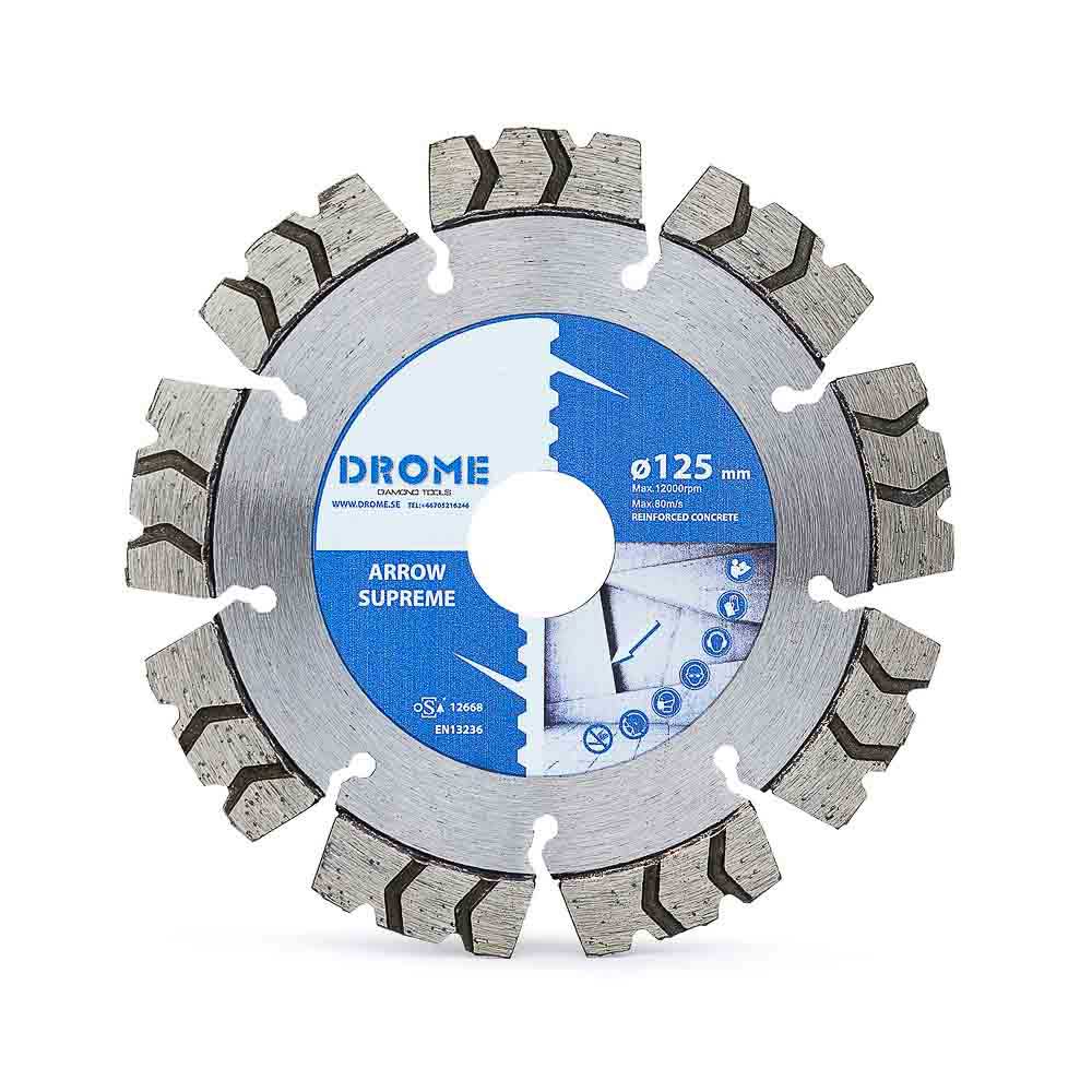 ARROW125 Diamantklinga 125x2.3/1.5x22.23