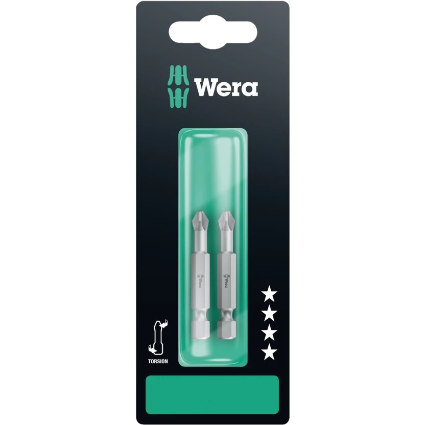 05134384001 WERA Bits PZ1 50mm 2st