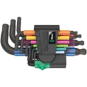 WERA 950/9 Insexnycklar Multicolour 9st