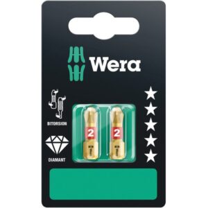 WERA Bits PH2 Diamant 2-Pack