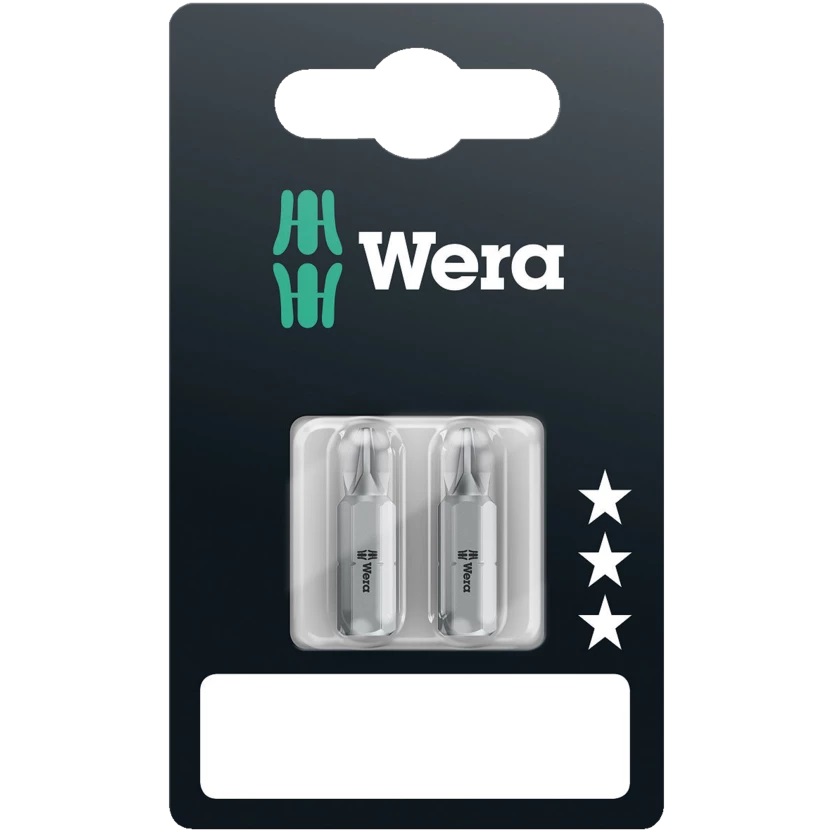 05073310001 WERA Bits PZ3 2-Pack
