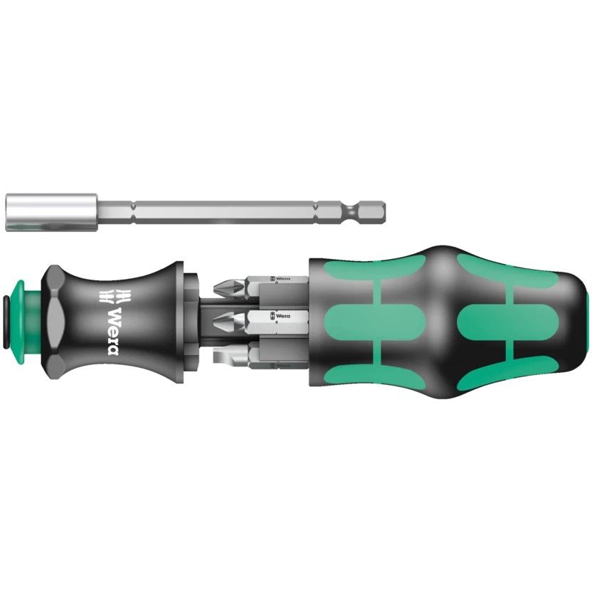 05073240001 WERA Kompakt Bitsmejsel + 6 Bits