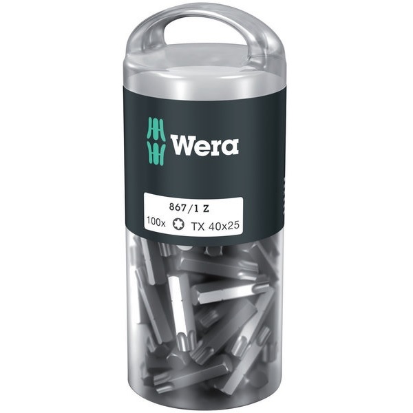 05072452001 WERA Bits TX40 100-Pack