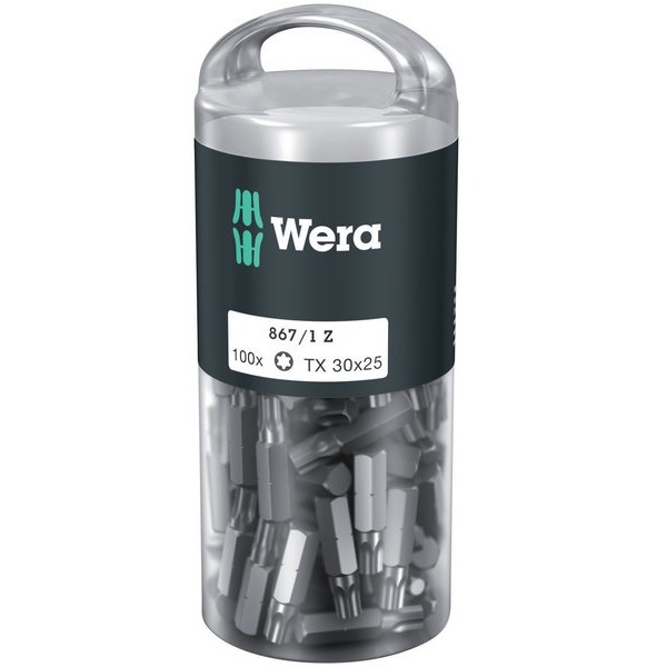 05072451001 WERA Bits TX30 100-Pack