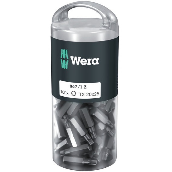 05072448001 WERA Bits TX20 100-Pack