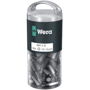 WERA Bits TX15 100-Pack