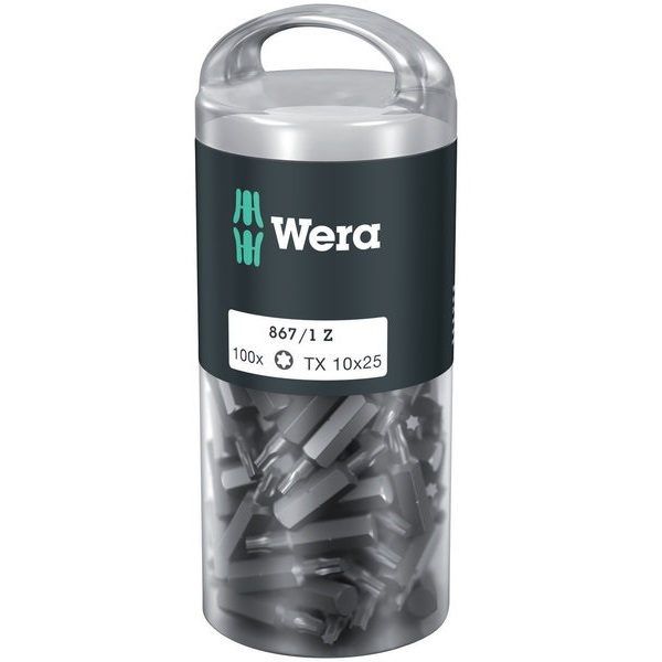 05072446001 WERA Bits TX10 100-Pack